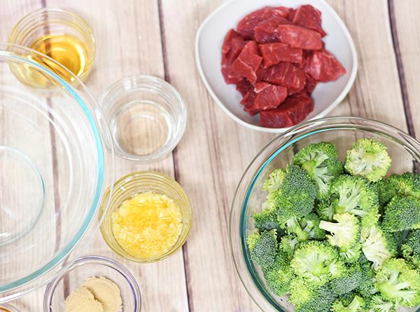 Beef & Broccoli Sheet Pan Meal - Step 1